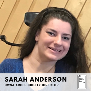 A picture of UWSA Accessibility Director Sarah Anderson