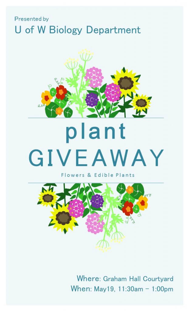 Plantgiveawaypromoposter « The UWSA