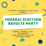 Federal election results party social graphic