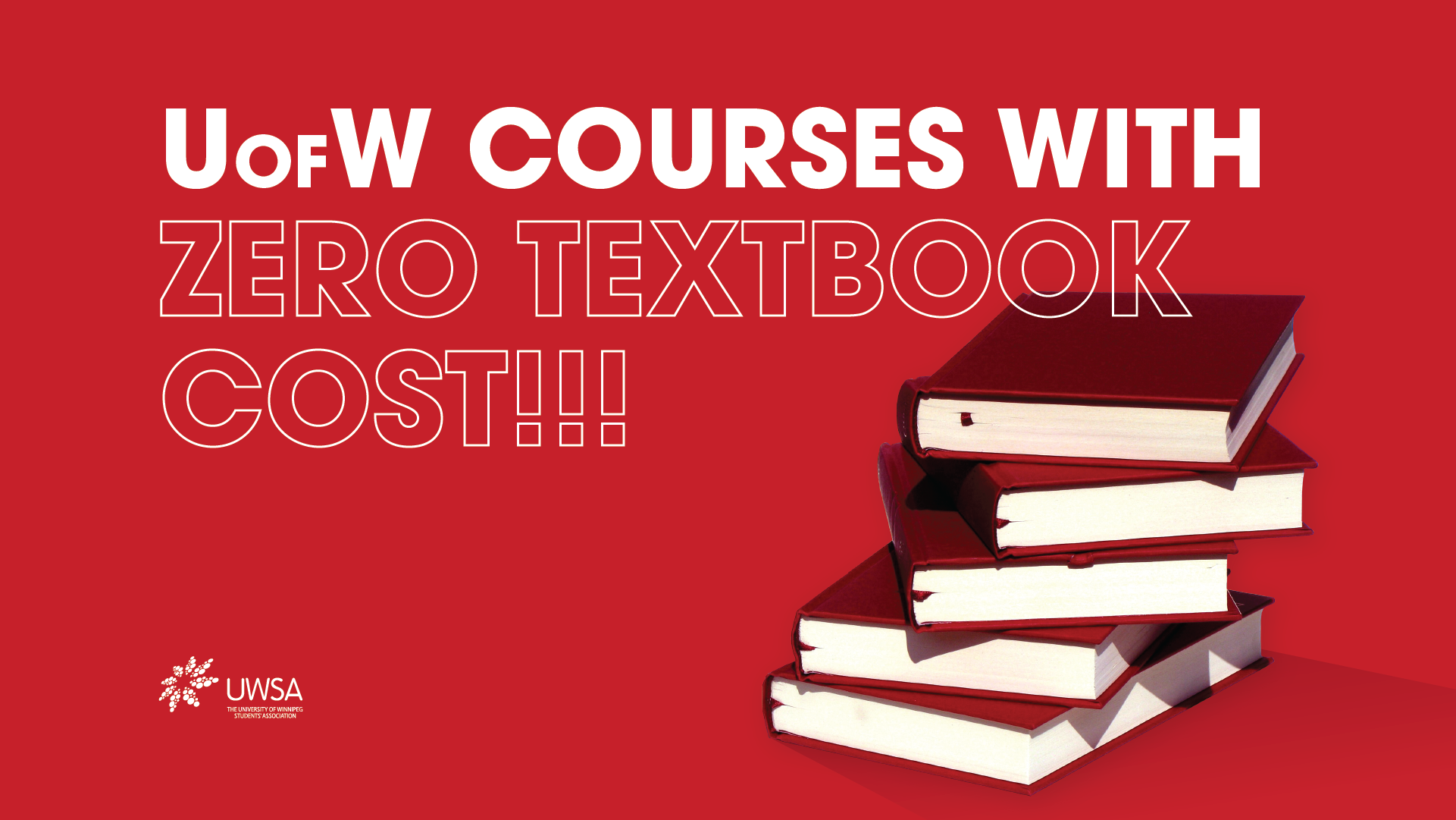 Graphic Text: UW Courses with Zero Textbook Cost!
